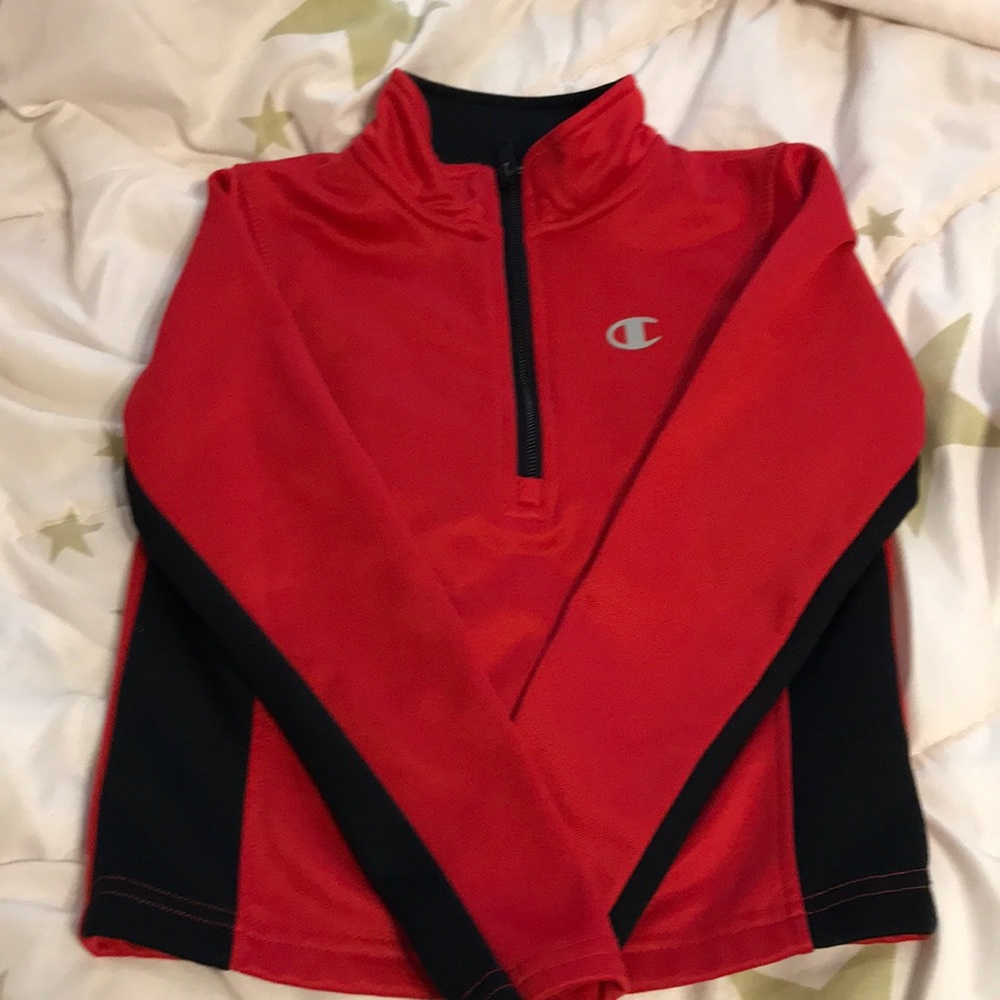 Kids half zip sweatshirt